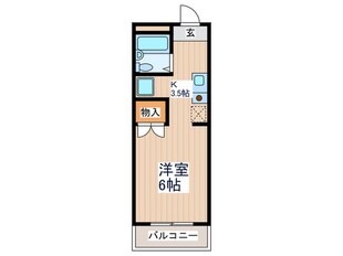 キャビニンの物件間取画像